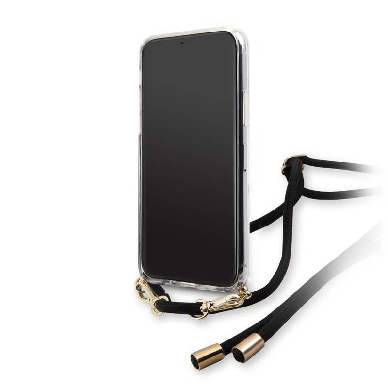Kryt na mobil Guess 4G Gradient pro Apple iPhone 11 černý