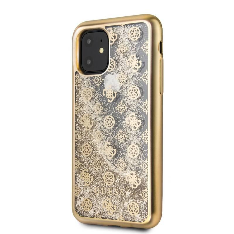 Kryt na mobil Guess 4G Peony Glitter pro Apple iPhone 11 Pro zlatý, Kryt, na, mobil, Guess, 4G, Peony, Glitter, pro, Apple, iPhone, 11, Pro, zlatý