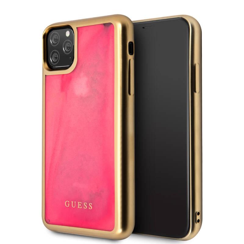 Kryt na mobil Guess Glow In The Dark pro Apple iPhone 11 Pro Max růžový, Kryt, na, mobil, Guess, Glow, The, Dark, pro, Apple, iPhone, 11, Pro, Max, růžový