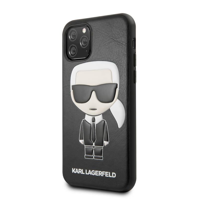 Kryt na mobil Karl Lagerfeld Embossed pro Apple iPhone 11 Pro černý, Kryt, na, mobil, Karl, Lagerfeld, Embossed, pro, Apple, iPhone, 11, Pro, černý