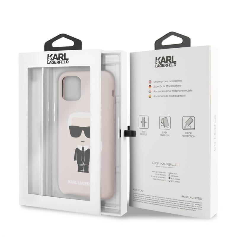 Kryt na mobil Karl Lagerfeld pro Apple iPhone 11 Pro Max růžový, Kryt, na, mobil, Karl, Lagerfeld, pro, Apple, iPhone, 11, Pro, Max, růžový