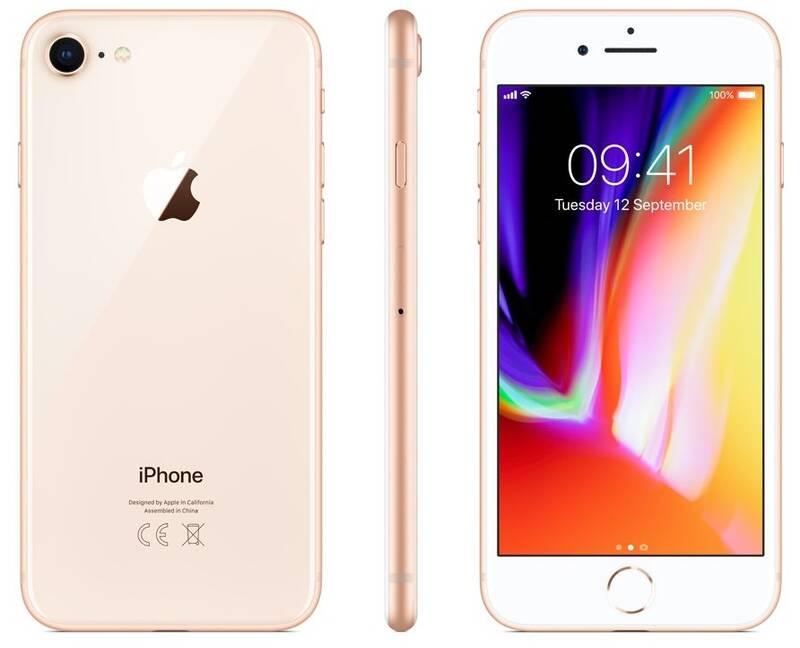 Mobilní telefon Apple iPhone 8 128 GB - Gold, Mobilní, telefon, Apple, iPhone, 8, 128, GB, Gold