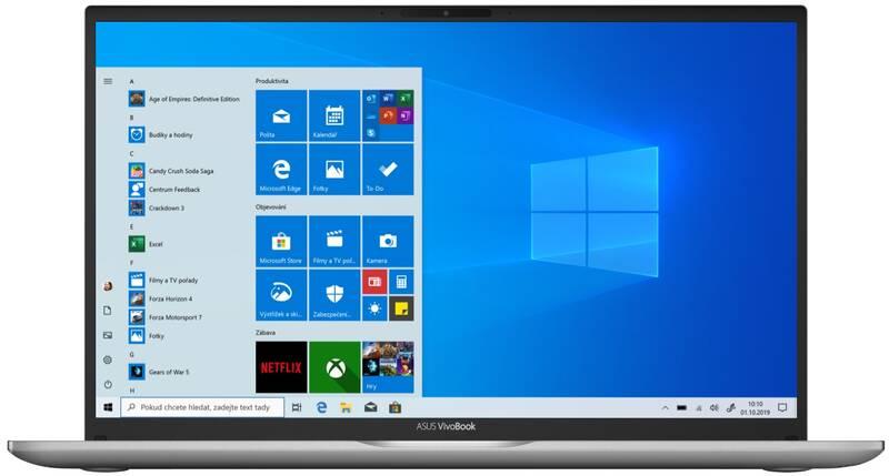Notebook Asus Vivobook S S531FA-BQ032T stříbrný