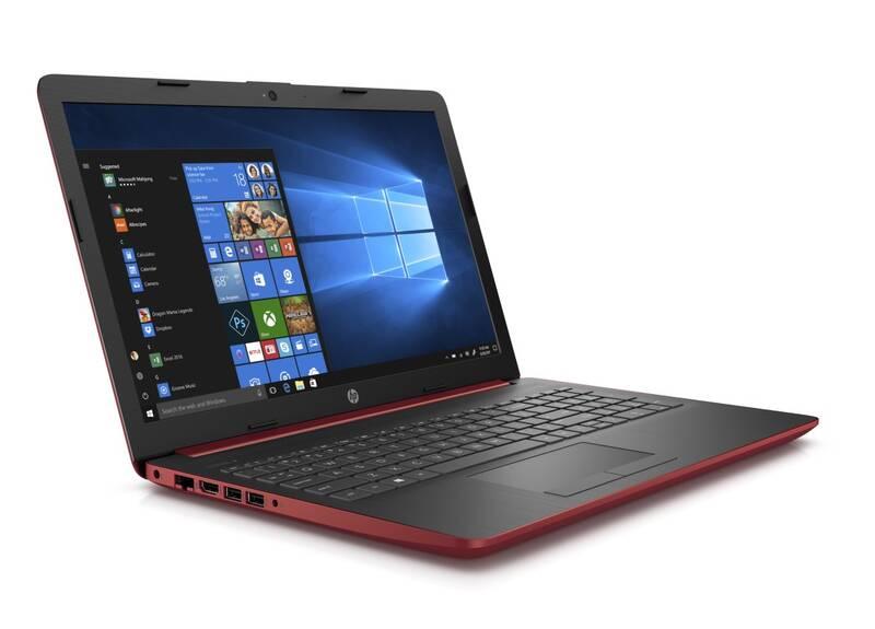 Notebook HP 15-db0601nc červený, Notebook, HP, 15-db0601nc, červený