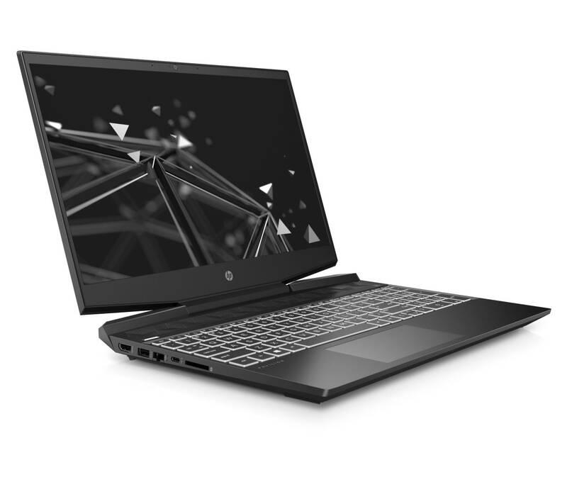 Notebook HP Pavilion Gaming 15-dk0600nc černý bílý