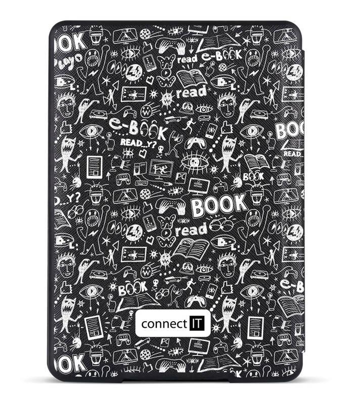 Pouzdro pro čtečku e-knih Connect IT Doodle pro Amazon Kindle Paperwhite 4 černé