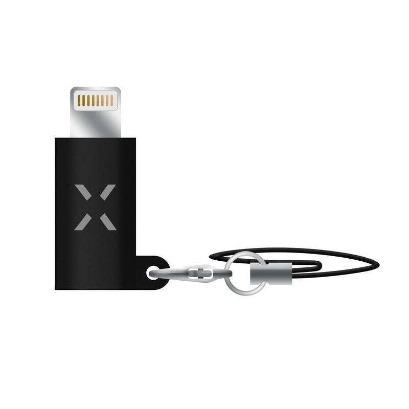 Redukce FIXED Link USB-C Lightning černá