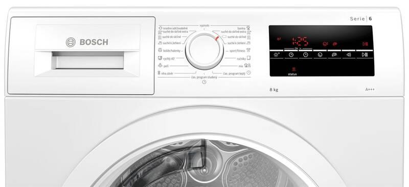 Sušička prádla Bosch Serie 6 WTR87TW1CS bílá