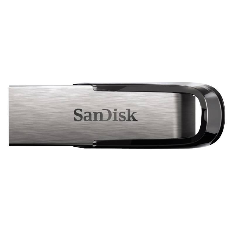 USB Flash Sandisk Ultra Flair 256GB černý stříbrný, USB, Flash, Sandisk, Ultra, Flair, 256GB, černý, stříbrný