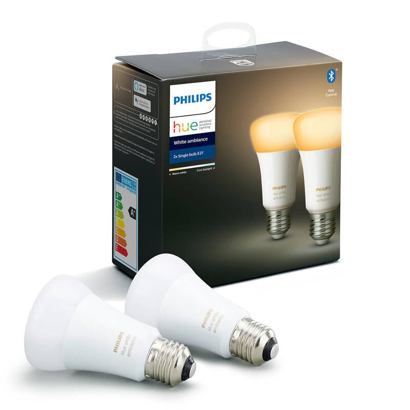 Žárovka LED Philips Hue Bluetooth 9W, E27, White Ambiance, Žárovka, LED, Philips, Hue, Bluetooth, 9W, E27, White, Ambiance