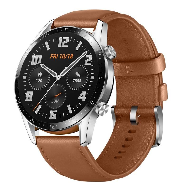 Chytré hodinky Huawei Watch GT 2 hnědé