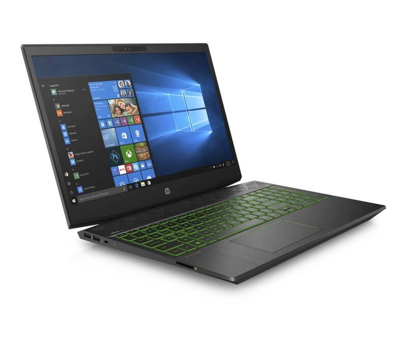 Notebook HP Gaming 15-cx0035nc černý