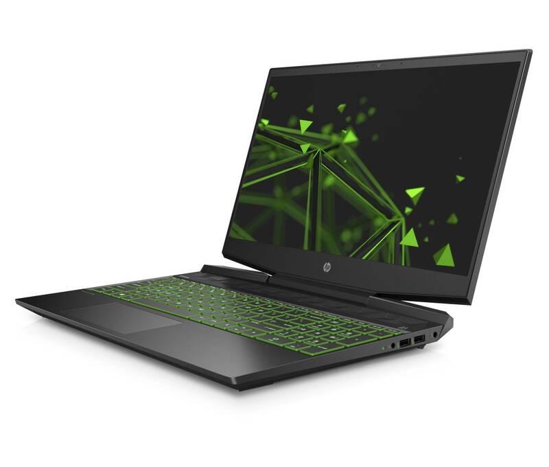 Notebook HP Pavilion Gaming 15-dk0016nc černý zelený