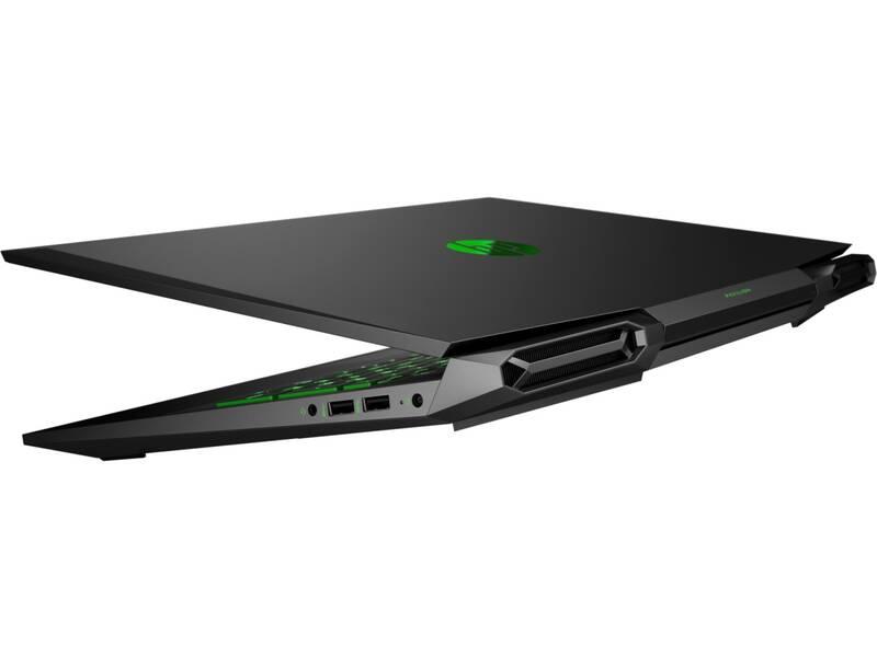 Notebook HP Pavilion Gaming 17-cd0020nc černý zelený