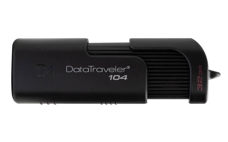 USB Flash Kingston DataTraveler 104 32GB černý