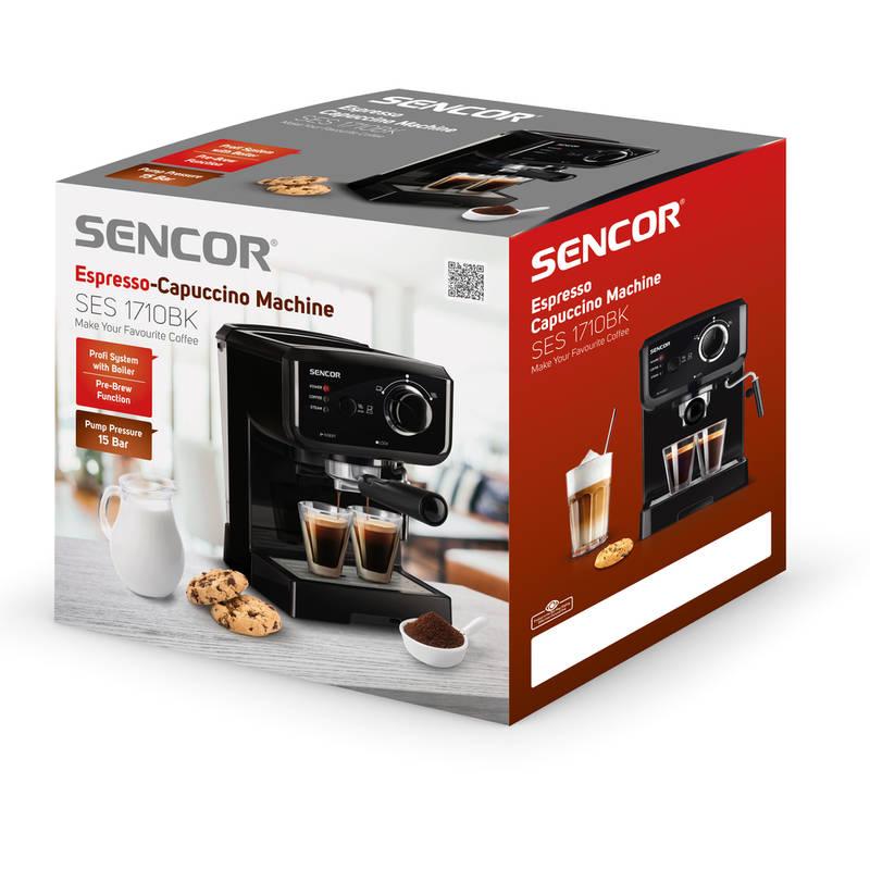 Espresso Sencor SES 1710BK černé