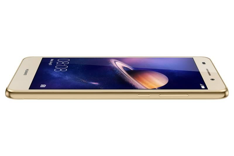 Mobilní telefon Huawei Y6 II Dual SIM zlatý, Mobilní, telefon, Huawei, Y6, II, Dual, SIM, zlatý