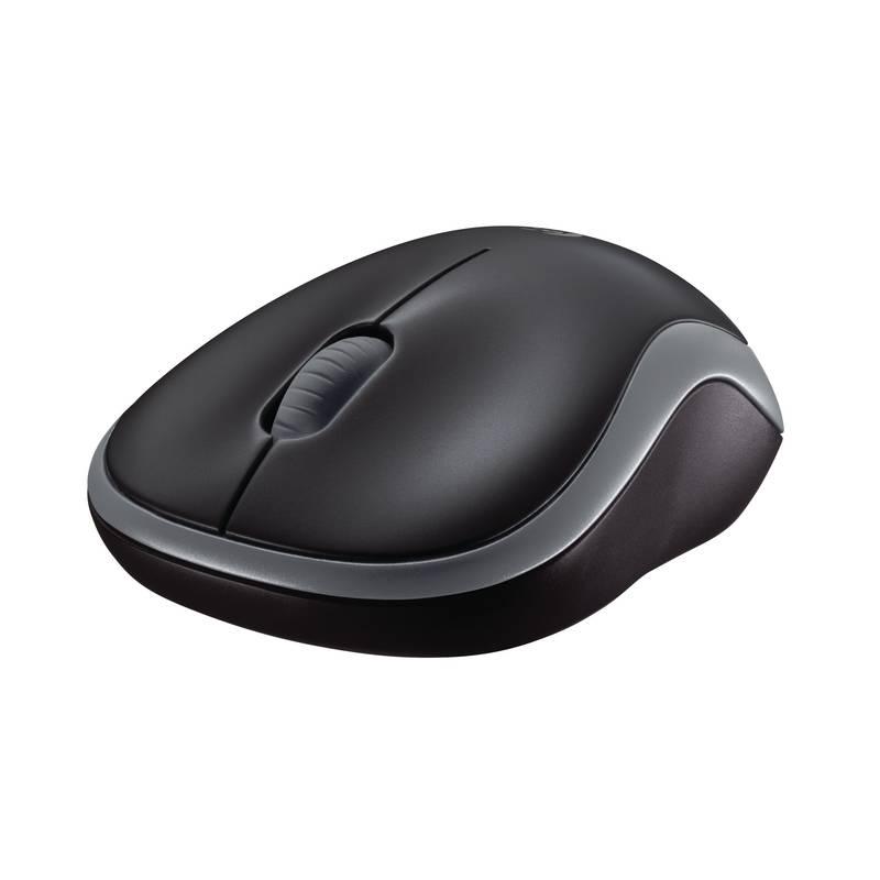 Myš Logitech Wireless Mouse M185 stříbrná, Myš, Logitech, Wireless, Mouse, M185, stříbrná