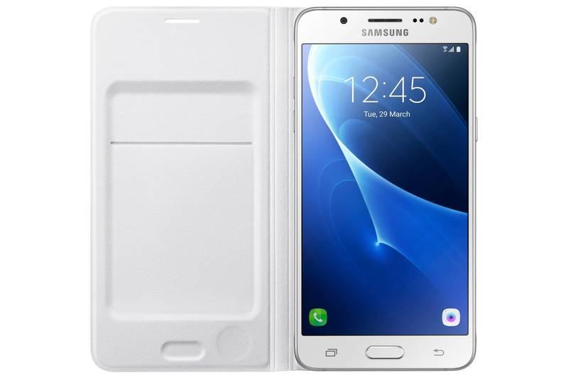 Pouzdro na mobil flipové Samsung pro Galaxy J5 2016 bílé, Pouzdro, na, mobil, flipové, Samsung, pro, Galaxy, J5, 2016, bílé