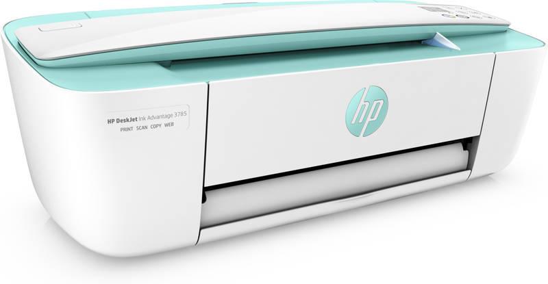 Tiskárna multifunkční HP DeskJet Ink Advantage 3785 bílá barva zelená barva, Tiskárna, multifunkční, HP, DeskJet, Ink, Advantage, 3785, bílá, barva, zelená, barva