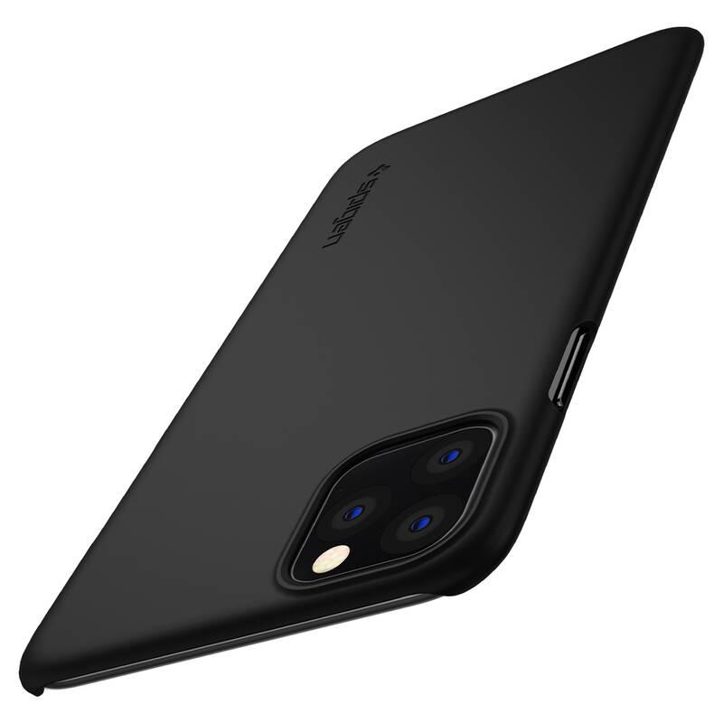 Kryt na mobil Spigen Thin Fit pro Apple iPhone 11 černý