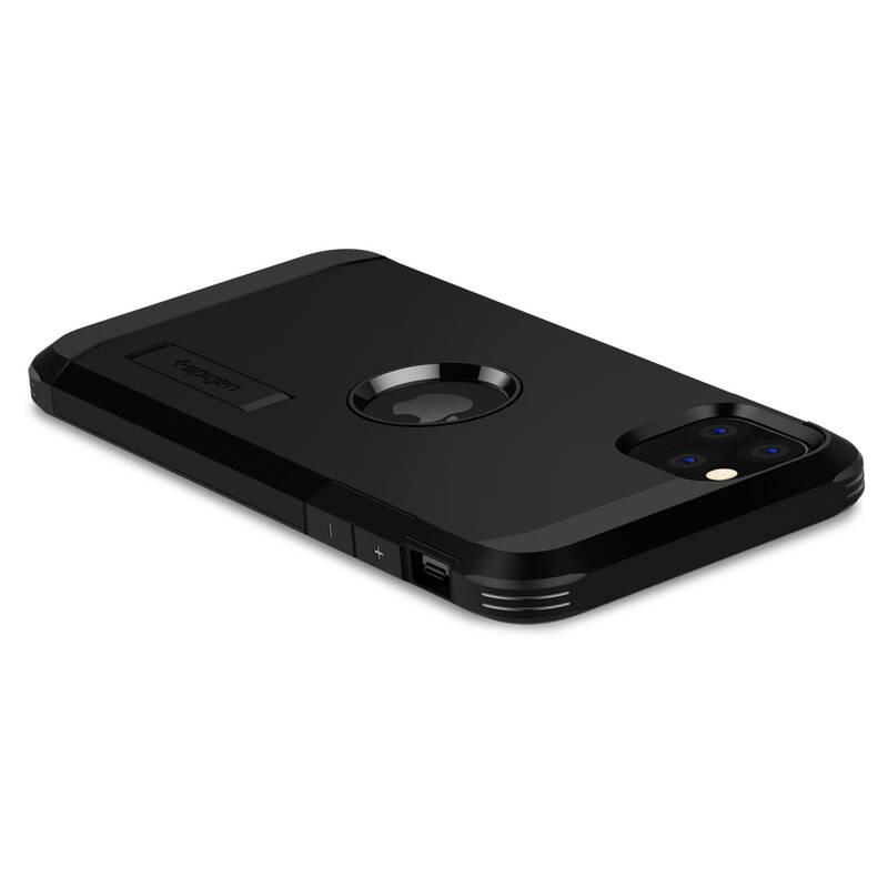 Kryt na mobil Spigen Tough Armor pro Apple iPhone 11 Pro Max černý