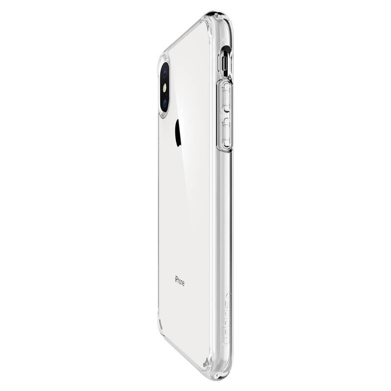 Kryt na mobil Spigen Ultra Hybrid pro Apple iPhone Xs X průhledný, Kryt, na, mobil, Spigen, Ultra, Hybrid, pro, Apple, iPhone, Xs, X, průhledný