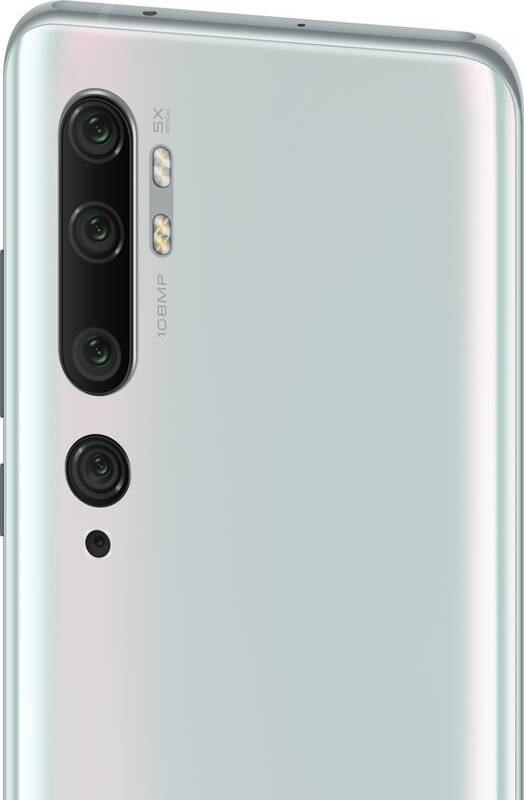 Mobilní telefon Xiaomi Mi Note 10 Dual SIM bílý, Mobilní, telefon, Xiaomi, Mi, Note, 10, Dual, SIM, bílý