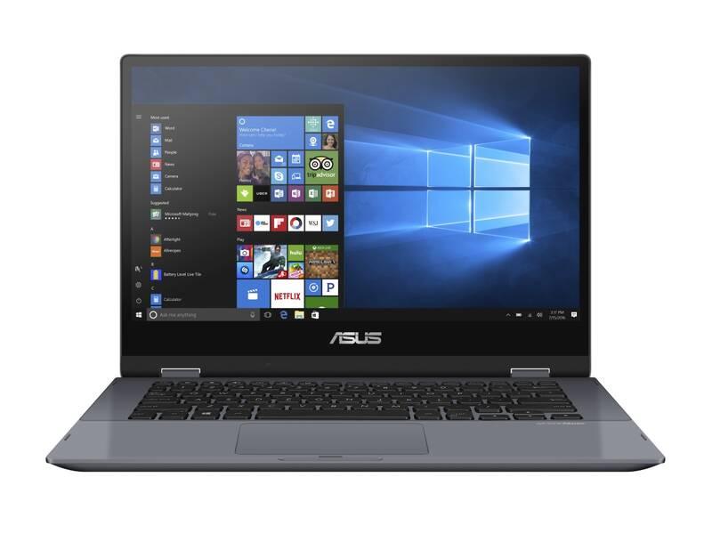 Notebook Asus VivoBook TP412FA-EC197T šedý, Notebook, Asus, VivoBook, TP412FA-EC197T, šedý