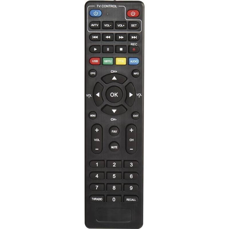 Set-top box EMOS EM190 HD černý, Set-top, box, EMOS, EM190, HD, černý