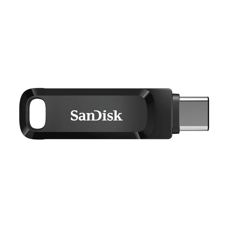 USB Flash Sandisk Ultra Dual Drive Go 128GB USB-C černý, USB, Flash, Sandisk, Ultra, Dual, Drive, Go, 128GB, USB-C, černý