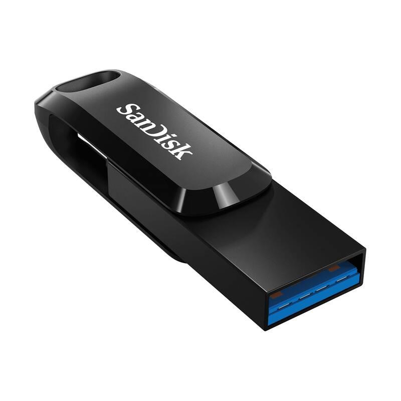USB Flash Sandisk Ultra Dual Drive Go 256GB USB-C černý, USB, Flash, Sandisk, Ultra, Dual, Drive, Go, 256GB, USB-C, černý