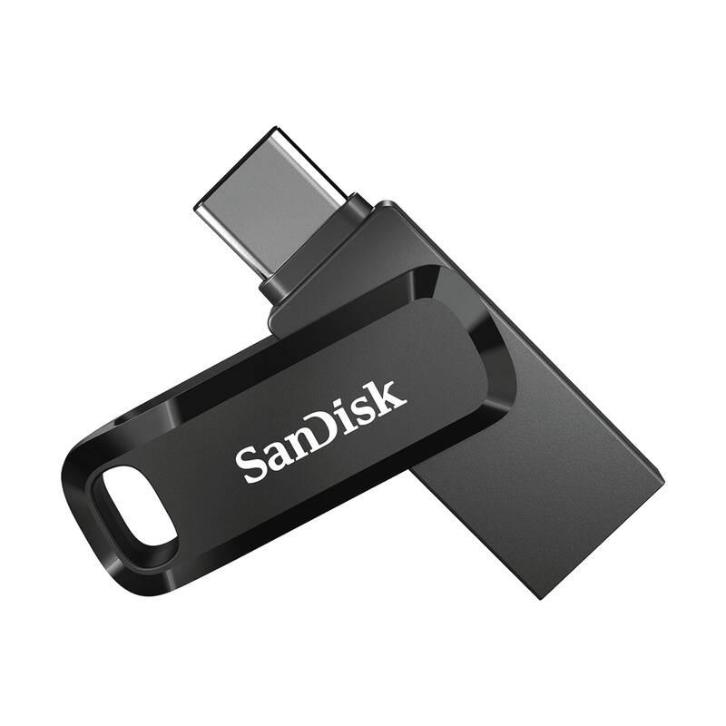 USB Flash Sandisk Ultra Dual Drive Go 64GB USB-C černý, USB, Flash, Sandisk, Ultra, Dual, Drive, Go, 64GB, USB-C, černý