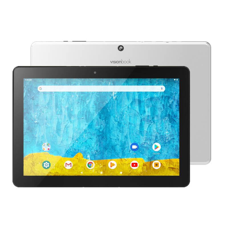 Dotykový tablet Umax VisionBook 10Q Pro stříbrný, Dotykový, tablet, Umax, VisionBook, 10Q, Pro, stříbrný