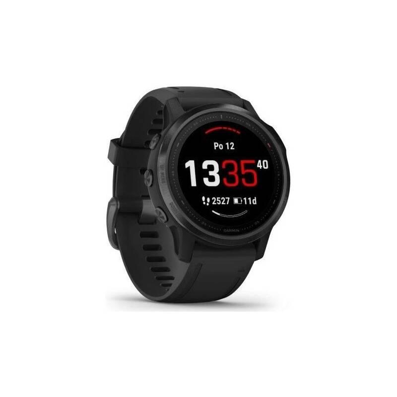 GPS hodinky Garmin fenix6S PRO Glass černé