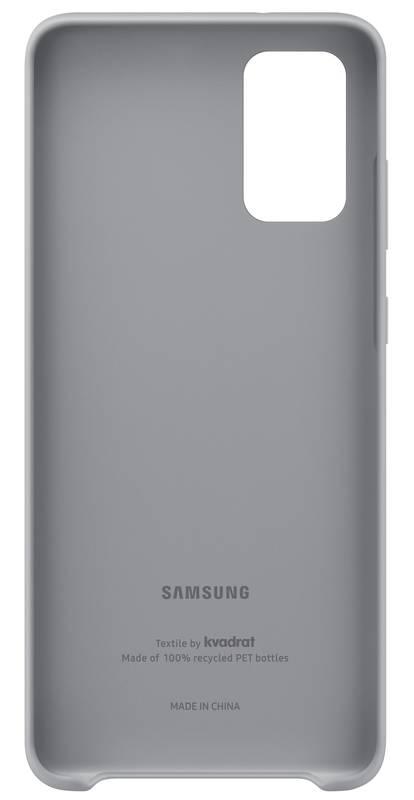 Kryt na mobil Samsung Kvadrat pro Galaxy S20 šedý