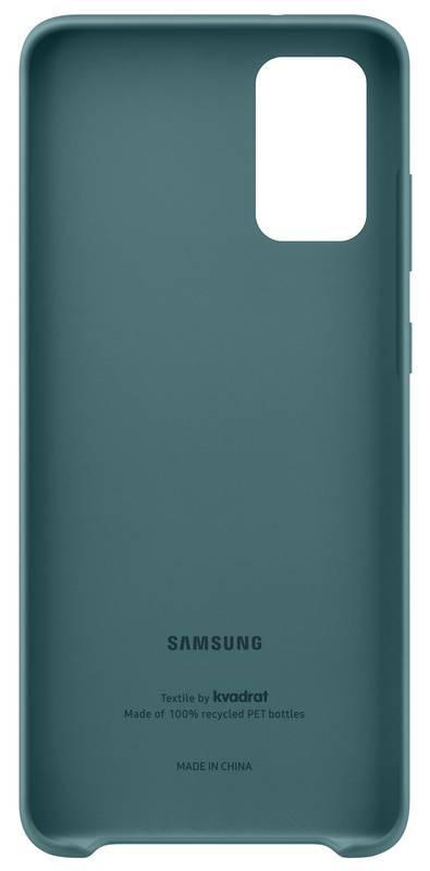 Kryt na mobil Samsung Kvadrat pro Galaxy S20 zelený