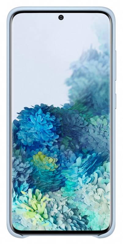 Kryt na mobil Samsung Leather Cover pro Galaxy S20 modrý, Kryt, na, mobil, Samsung, Leather, Cover, pro, Galaxy, S20, modrý