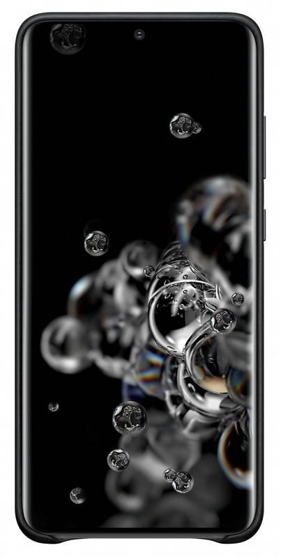 Kryt na mobil Samsung Leather Cover pro Galaxy S20 Ultra černý