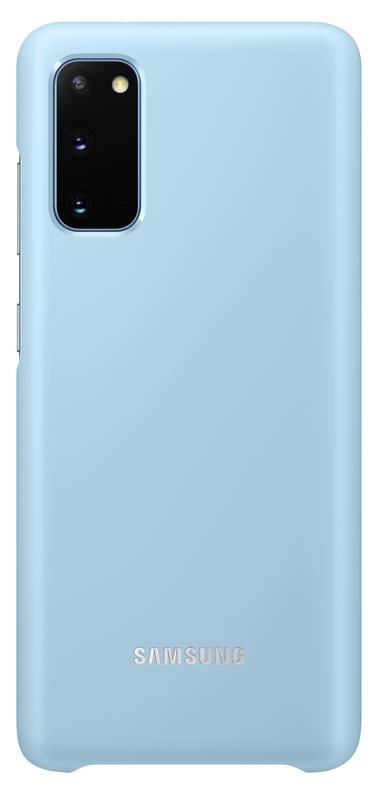 Kryt na mobil Samsung LED Cover pro Galaxy S20 modrý