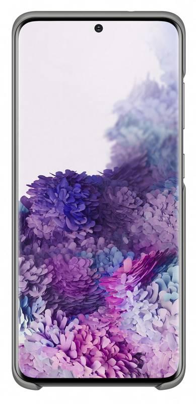 Kryt na mobil Samsung LED Cover pro Galaxy S20 šedý