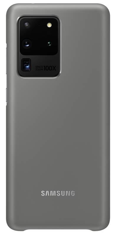 Kryt na mobil Samsung LED Cover pro Galaxy S20 Ultra šedý