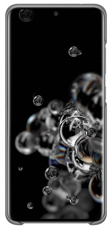 Kryt na mobil Samsung LED Cover pro Galaxy S20 Ultra šedý