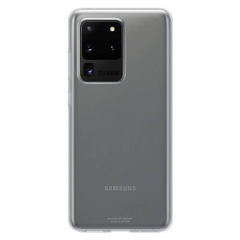 Kryt na mobil Samsung pro Galaxy S20 Ultra průhledný