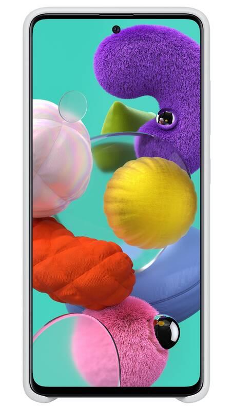 Kryt na mobil Samsung Silicon Cover pro Galaxy A51 bílý, Kryt, na, mobil, Samsung, Silicon, Cover, pro, Galaxy, A51, bílý