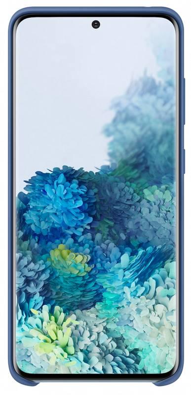 Kryt na mobil Samsung Silicon Cover pro Galaxy S20 modrý, Kryt, na, mobil, Samsung, Silicon, Cover, pro, Galaxy, S20, modrý