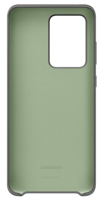 Kryt na mobil Samsung Silicon Cover pro Galaxy S20 Ultra šedý