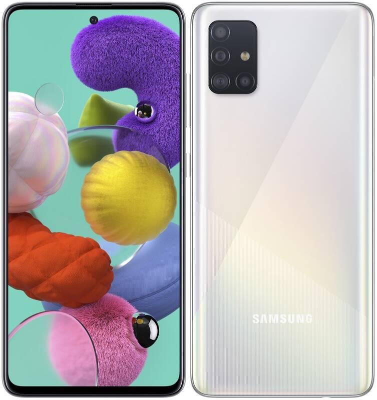 Mobilní telefon Samsung Galaxy A51 bílý