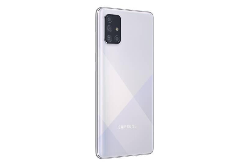 Mobilní telefon Samsung Galaxy A71 stříbrný, Mobilní, telefon, Samsung, Galaxy, A71, stříbrný