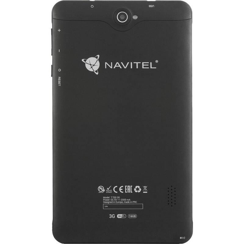 Navigační systém GPS Navitel T700 3G Pro, tablet černá